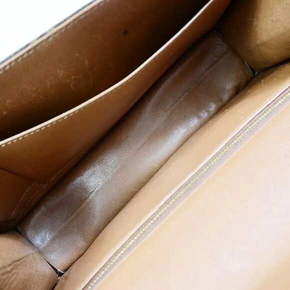 LOUIS VUITTON Pochette Dam GM Clutch Hand Bag Monogram Leather BN - Picture 15 of 15